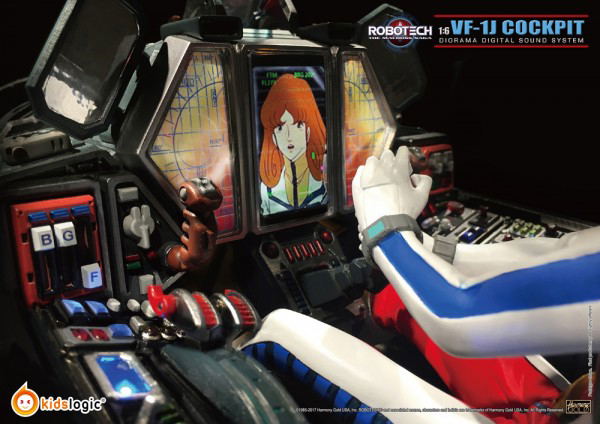 Robotech Macross VF-1J 1/6 Scale Cockpit Diorama Digital Sound System image 23