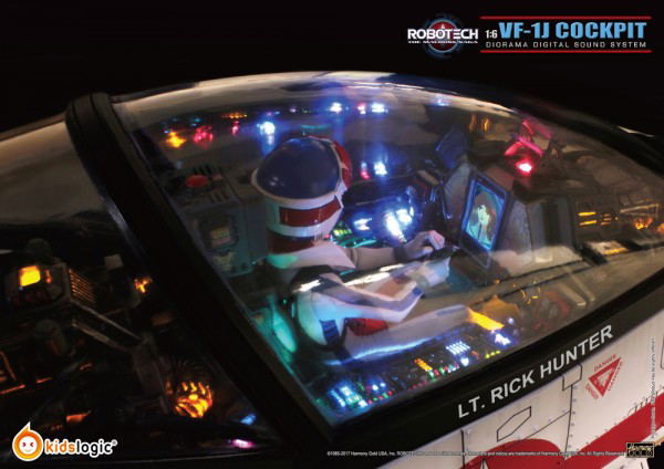 Robotech Macross VF-1J 1/6 Scale Cockpit Diorama Digital Sound System image 28