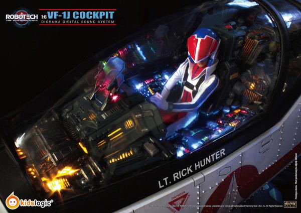 Robotech Macross VF-1J 1/6 Scale Cockpit Diorama Digital Sound System image 29