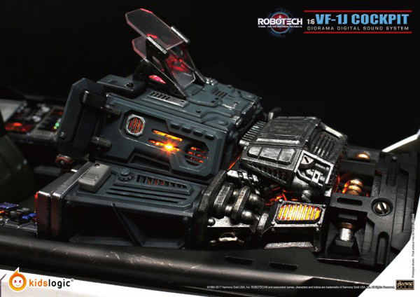 Robotech Macross VF-1J 1/6 Scale Cockpit Diorama Digital Sound System image 30
