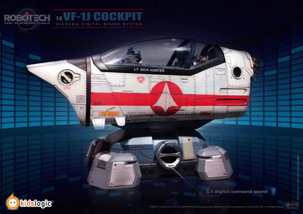 Robotech Macross VF-1J 1/6 Scale Cockpit Diorama Digital Sound System image 34