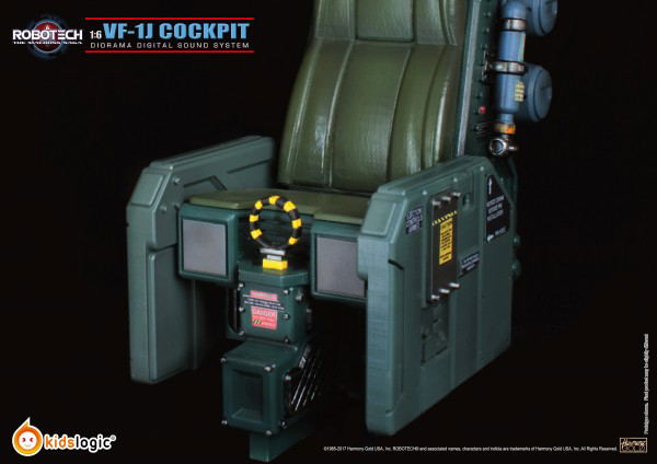 Robotech Macross VF-1J 1/6 Scale Cockpit Diorama Digital Sound System image 5