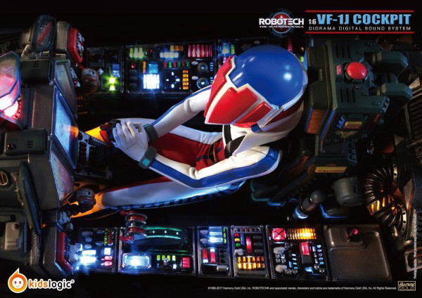 Robotech Macross VF-1J 1/6 Scale Cockpit Diorama Digital Sound System image 9