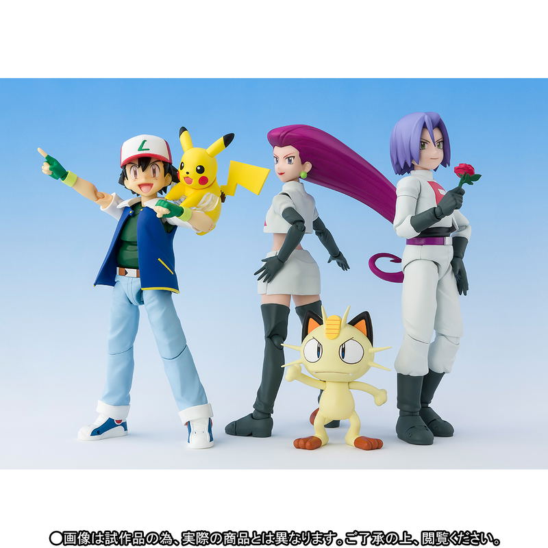 S.H.Figuarts Pokemon: Satoshi & Team Rocket (Limited Edition) image 2