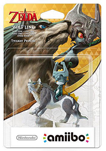 amiibo The Legend of Zelda Series Figure (Wolf Link) image 1