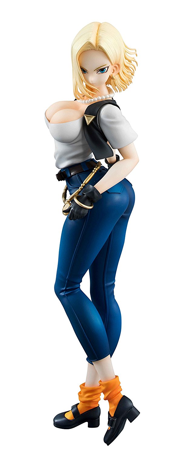 Dragon Ball Gals Dragon Ball Z Pre-Painted PVC Figure: Android No.18 Ver. II image 2