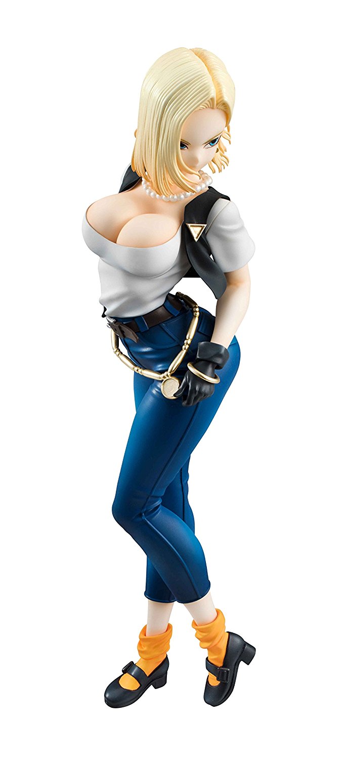 Dragon Ball Gals Dragon Ball Z Pre-Painted PVC Figure: Android No.18 Ver. II image 7
