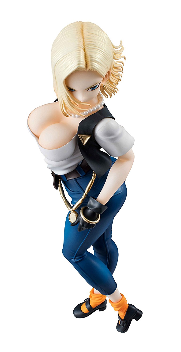 Dragon Ball Gals Dragon Ball Z Pre-Painted PVC Figure: Android No.18 ...