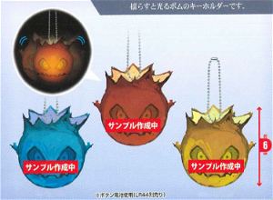 Final Fantasy XIV Bomb Keychain: Thunder Bomb