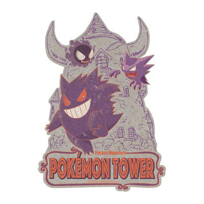 Pokemon Travel Sticker: Pokemon Tower