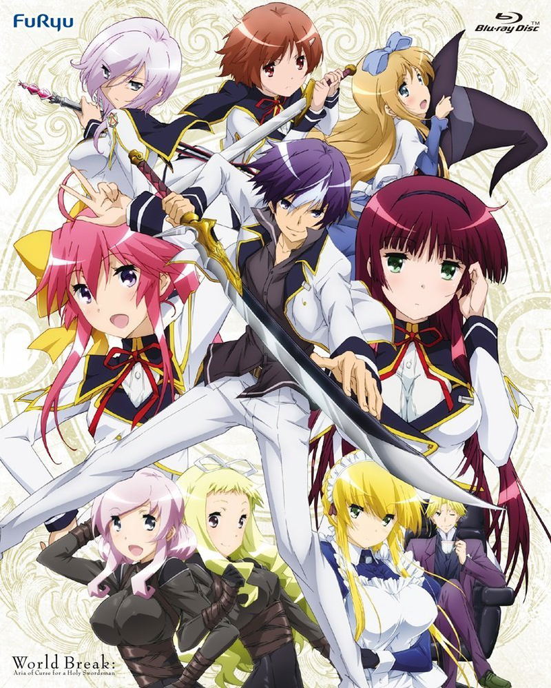 World Break: Aria Of Curse For A Holy Swordsman Blu-ray Box image 1
