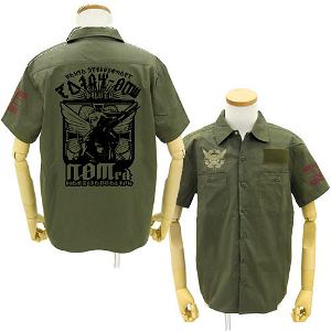 No. 20 Samaden Battalion Patch Base Work Shirt Moss (L Size)