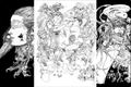 Terada Katsuya + Kim Jung-Gi Illustration Book thumbnail 3