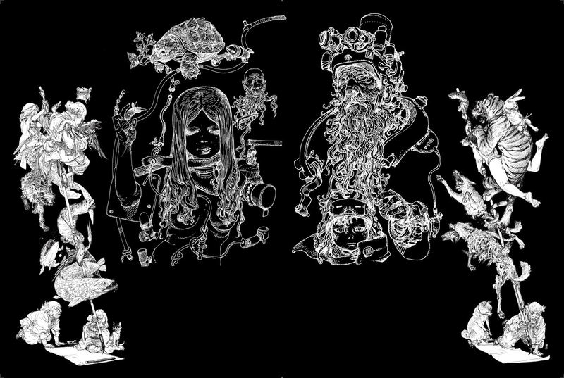 Terada Katsuya + Kim Jung-Gi Illustration Book image 4