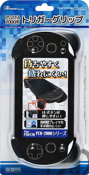 Trigger Grip for PS Vita Slim (Black) for PlayStation®Vita Slim