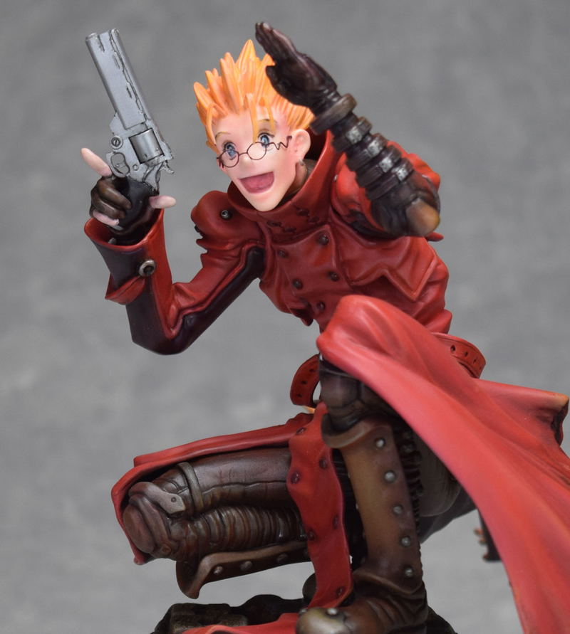 Trigun Badlands Rumble 1/6 Scale Pre-Painted Figure: Vash the Stampede Hold Up Ver. image 6