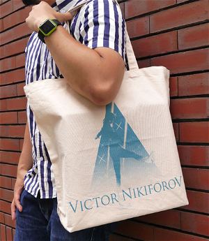 Yuri On Ice Viktor Nikifolov Large Tote Bag Nautural