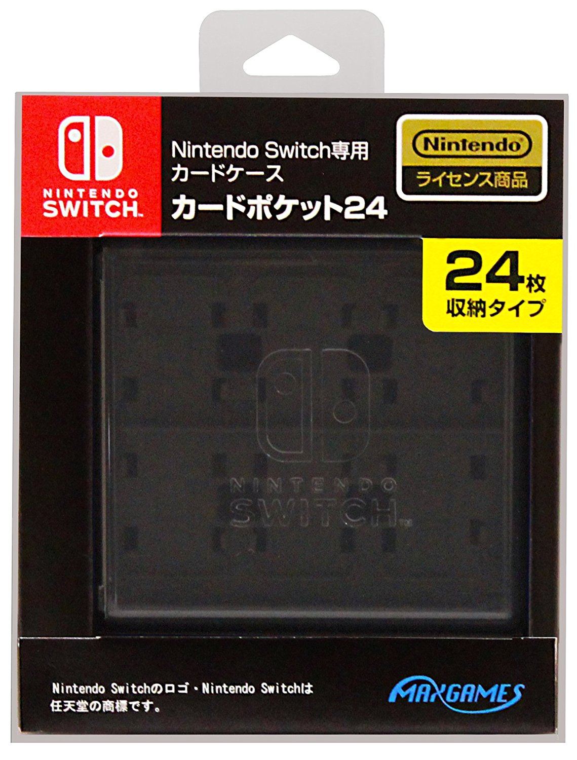 Nintendo Switch Card Case 24 (Black)