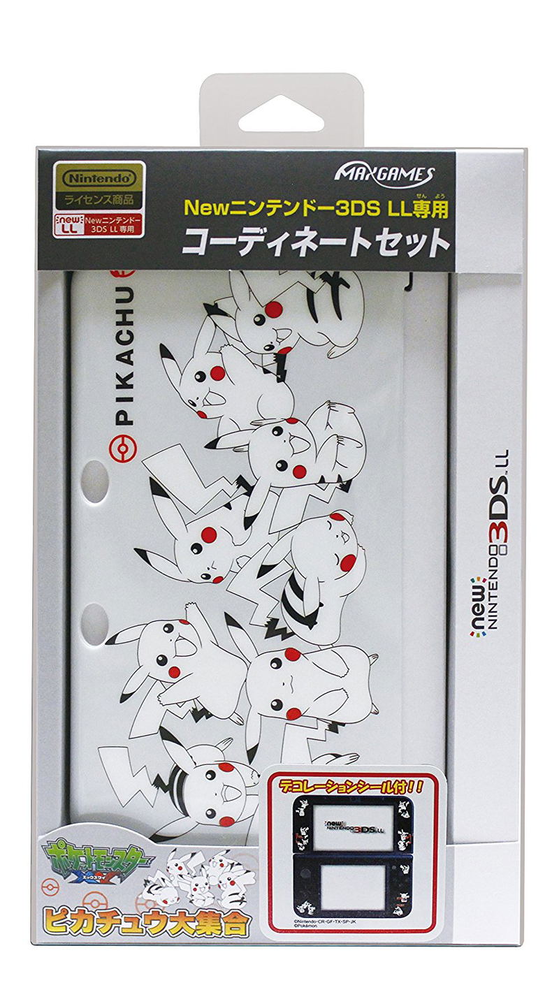 Coordinate Set for New 3DS LL (Pikachu) for New Nintendo 3DS LL / XL