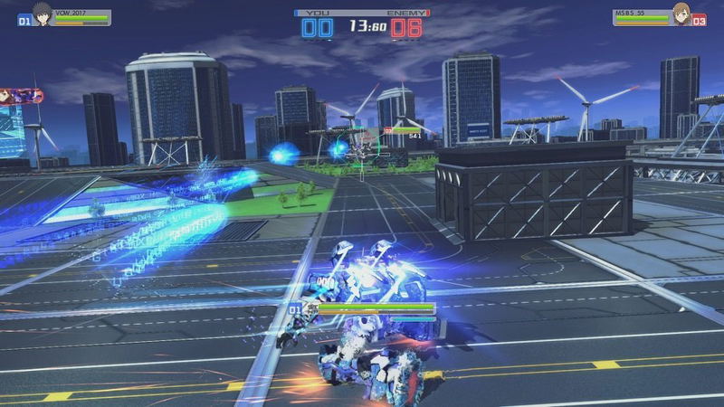 Cyber Troopers: Virtual On x Toaru Majutsu no Index: Toaru Majutsu no Dennou Senki image 4