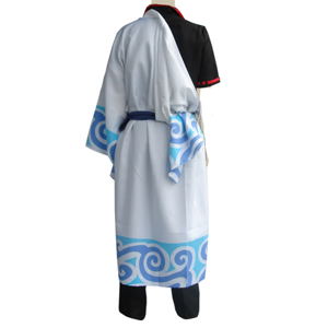 Gintama Gintoki Sakata Costume Set (S Size)