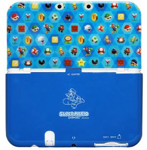 Hard Cover for New 3DS LL - Super Mario (Blue)