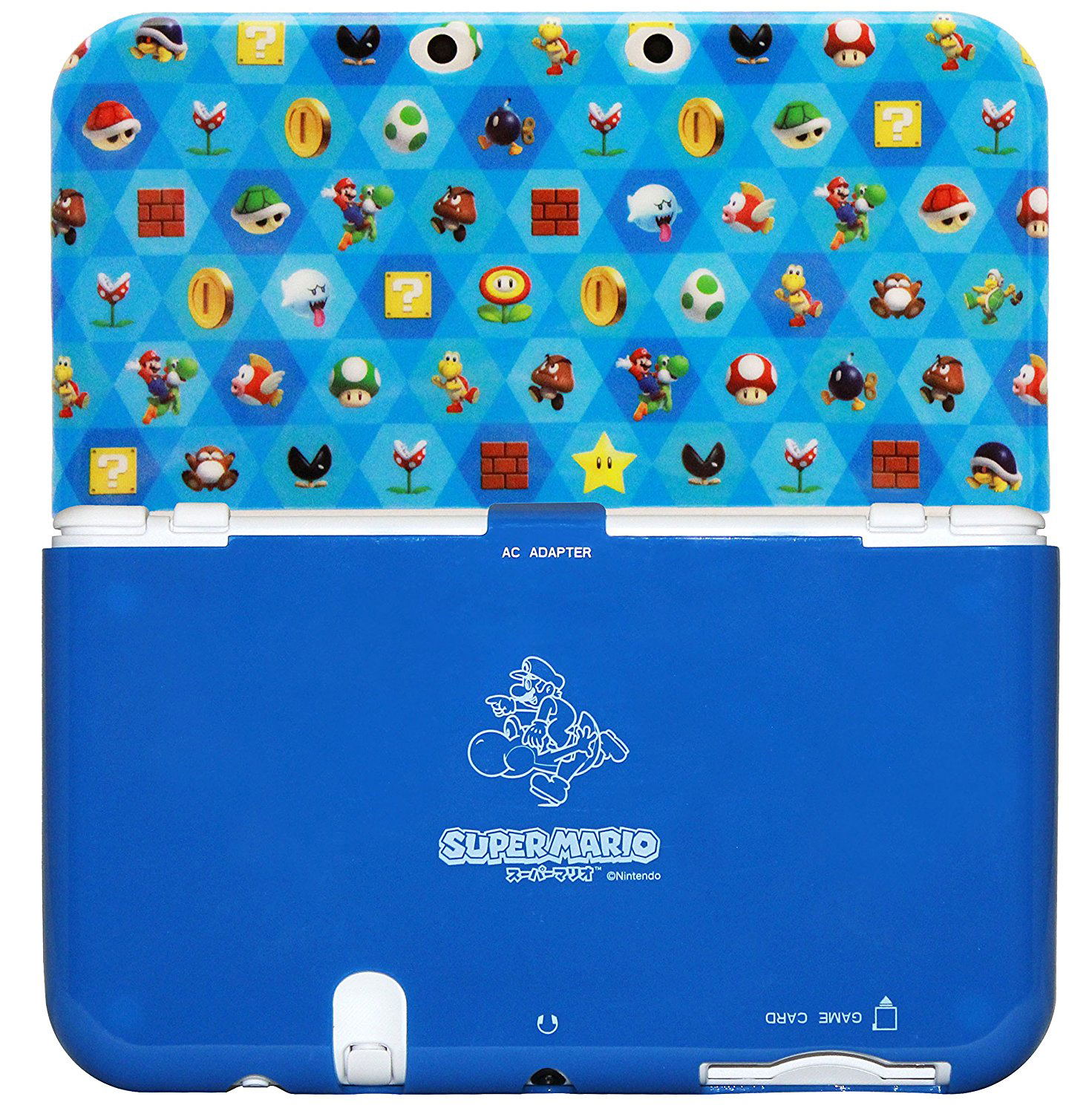 Hard Cover for New 3DS LL - Super Mario (Blue) for New Nintendo 