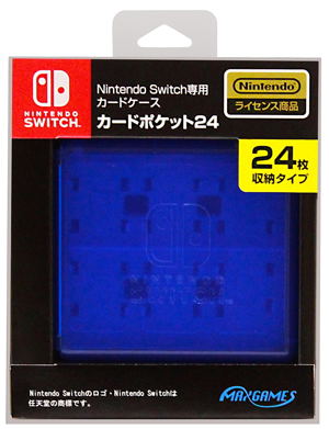 Nintendo Switch Card Case 24 (Blue)_