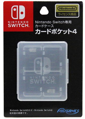 Nintendo Switch Card Case 4 (White)_