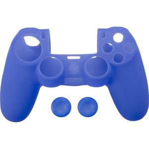 Silicon Cover Set for Dual Shock 4 (Clear Blue)_