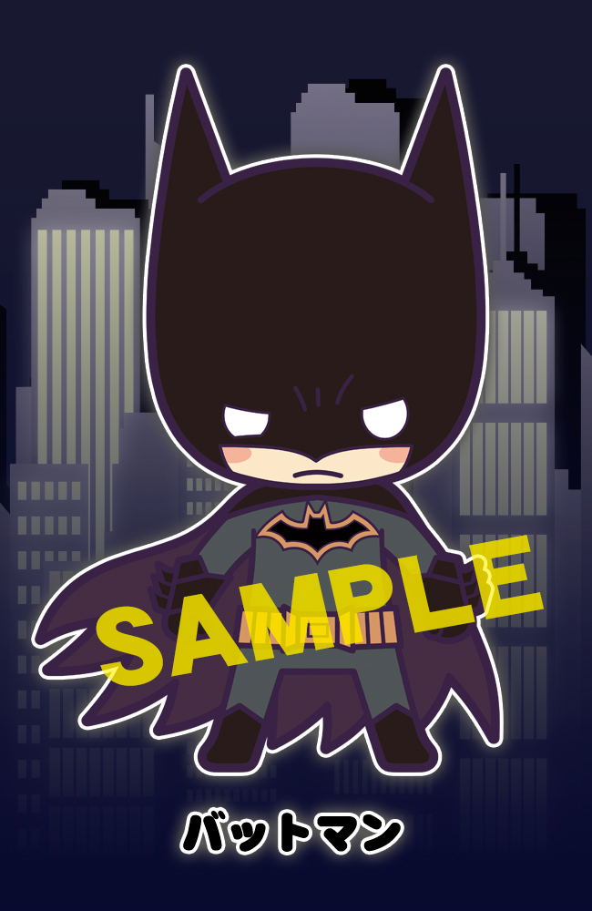 バットマン　ラバーストラップ Rubber Strap Collection Batman Family (Set of 8 pieces)