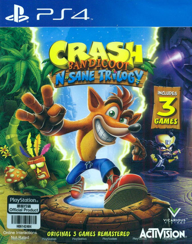 Crash Bandicoot N. Sane Trilogy (English & Japanese Subs) image 1