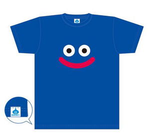 Dragon Quest X Slime T-shirt Blue (S Size)_