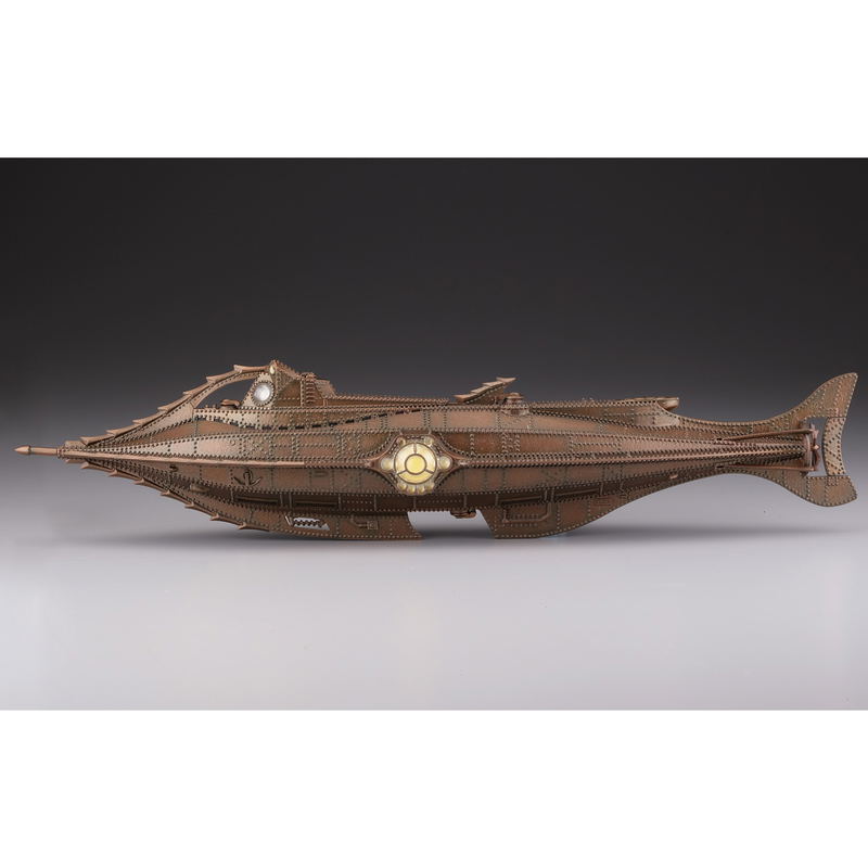 Figure Complex Movie Revo Series No. 007 20000 Leagues Under the Sea: Nautilus Desktop & Mini Vignette Figure Set image 11