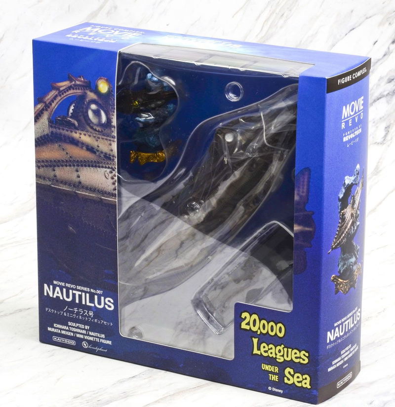 Figure Complex Movie Revo Series No. 007 20000 Leagues Under the Sea: Nautilus Desktop & Mini Vignette Figure Set image 18