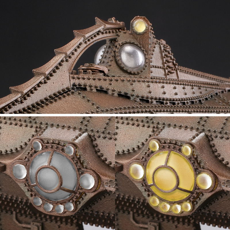 Figure Complex Movie Revo Series No. 007 20000 Leagues Under the Sea: Nautilus Desktop & Mini Vignette Figure Set image 4
