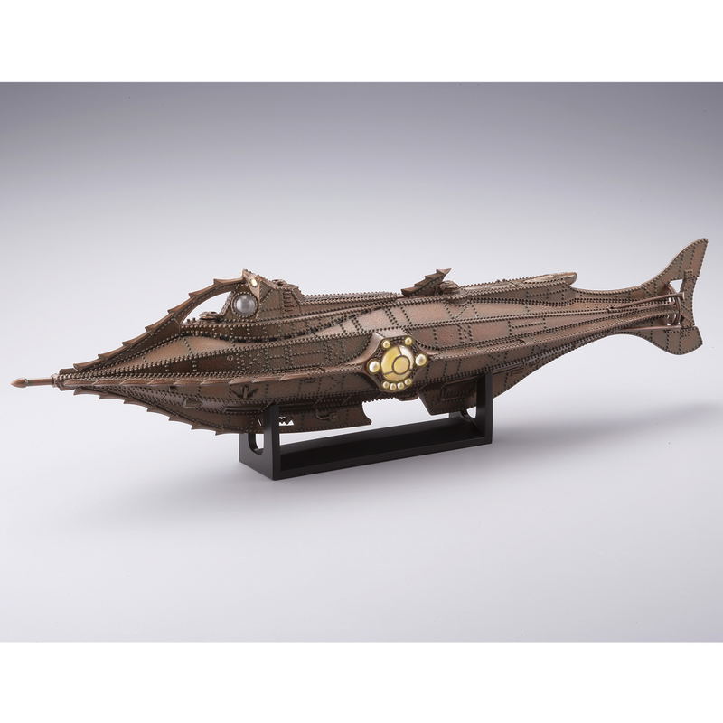 Figure Complex Movie Revo Series No. 007 20000 Leagues Under the Sea: Nautilus Desktop & Mini Vignette Figure Set image 7