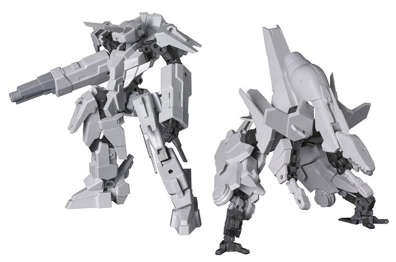 Frame Arms 1/100 Scale Model Kit: Kobold + Strauss Armor Set Ver. F.M.E. :RE image 1