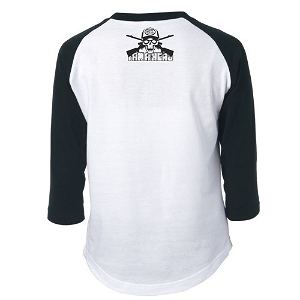 I Am A Hero Metabolic Raglan T-shirt White x Black (XL Size) [Re-run]