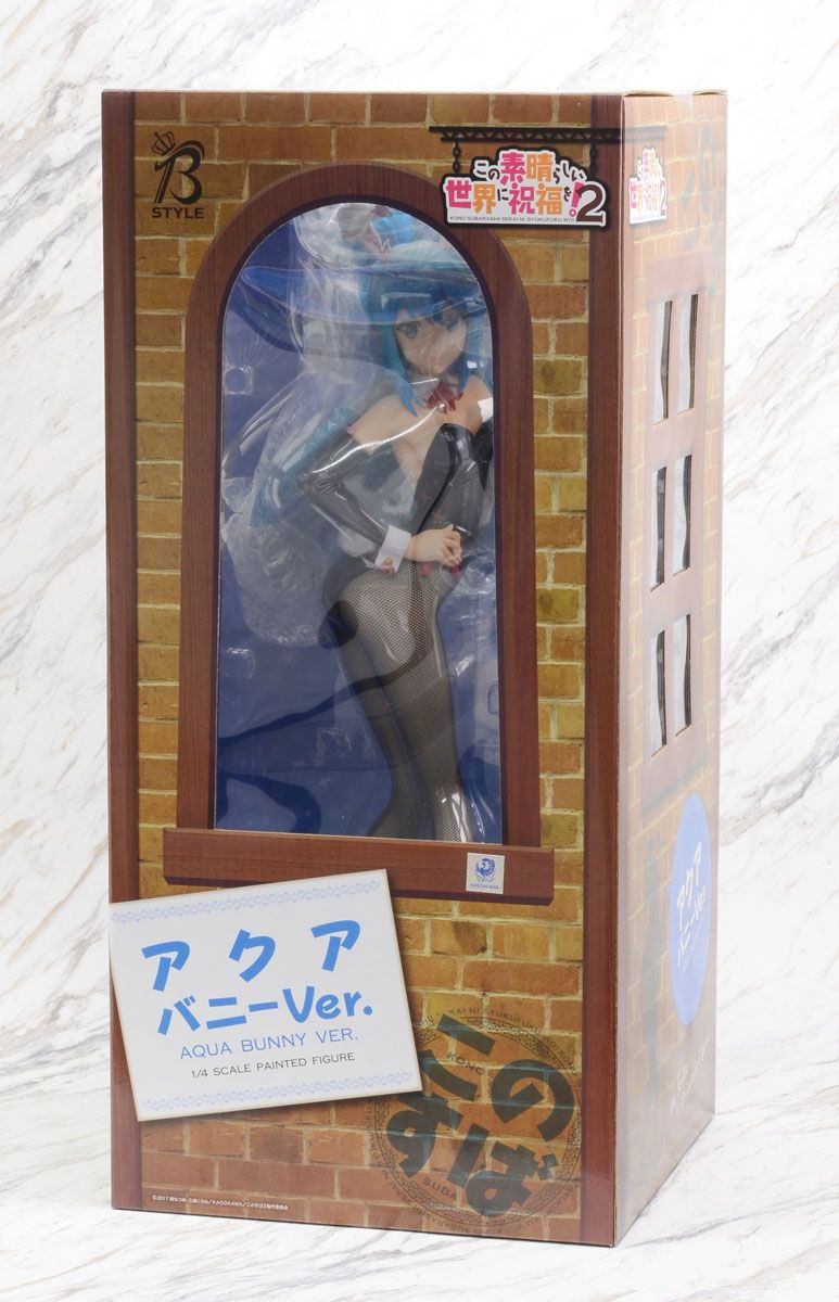 Kono Subarashii Sekai ni Shukufuku o! 2 1/4 Scale Pre-Painted Figure: Aqua Bunny Ver. image 9