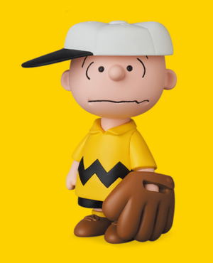 Peanuts Series 6 Ultra Detail Figure: Baseball Charlie Brown_