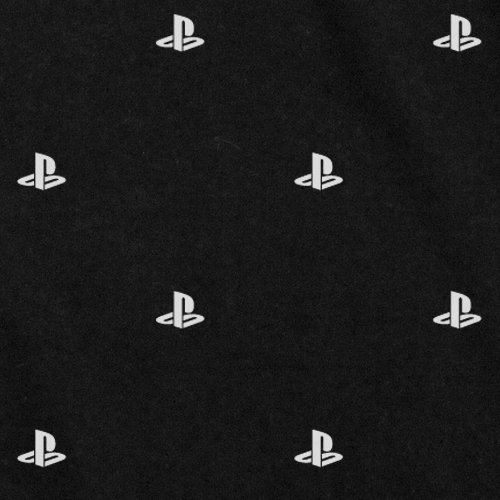 PlayStation Logo Full Pattern T-shirt Black (L Size) [Re-run] image 2