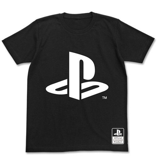 PlayStation Logo T-shirt Black (L Size) image 1