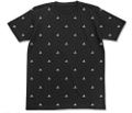 PlayStation Logo Full Pattern T-shirt Black (XL Size) [Re-run] thumbnail 1