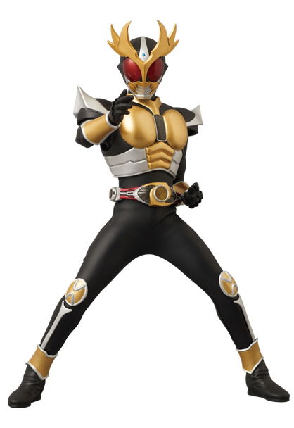 Real Action Heroes DX Kamen Rider Agito 1/6 Scale Action Figure: Kamen Rider Agito Grand Form Renewal Ver. image 1