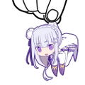 Re:Zero kara Hajimeru Isekai Seikatsu Tsumamare Keychain: Emilia (Re-run) thumbnail 2