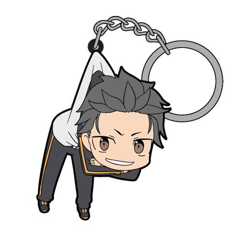Re:Zero kara Hajimeru Isekai Seikatsu Tsumamare Keychain: Subaru (Re-run) image 1