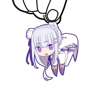 Re:Zero kara Hajimeru Isekai Seikatsu Tsumamare Strap: Emilia (Re-run)