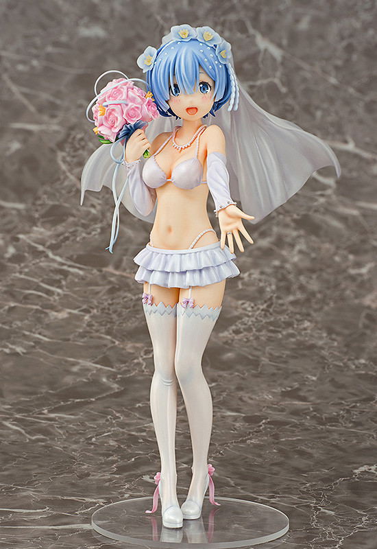 Re:Zero Starting Life in Another World 1/7 Scale Pre-Painted Figure: Rem Wedding Ver. (Re-run) image 2