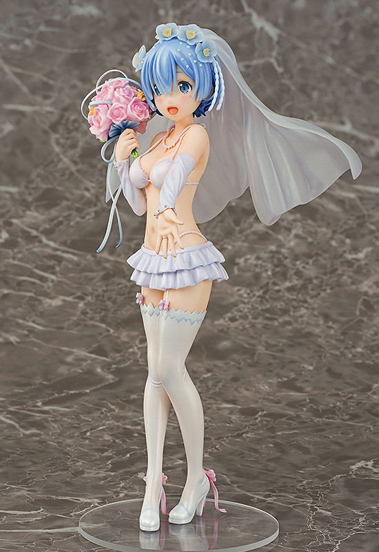 Re:Zero Starting Life in Another World 1/7 Scale Pre-Painted Figure: Rem Wedding Ver. (Re-run) image 3